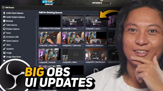 OBS is getting some big UI improvements