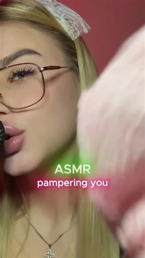 ASMR pampering you from head to toe… soft touches and whispers to melt your stress away 🌸 #asmrpampering #pamperingyou #asmrrelax #selfcare #sleepaid