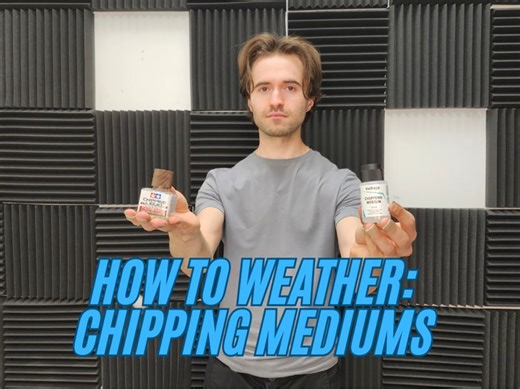 Easy Weathering: How to Use Chipping Medium on Scale Models | Sunward Group Limited
