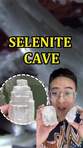 Biggest crystal cave in the world#crystals #crystal #quartz #selenite #crystalforbeginners