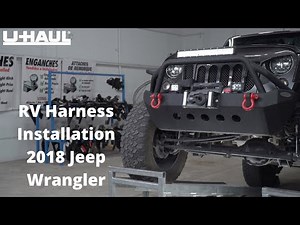 2018 Jeep Wrangler JK RV Tow Harness Installation