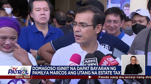 830K views · 10K reactions | Sa Oriental Mindoro nag-ikot si Aksyon Demokratiko standard-bearer Isko Moreno Domagoso. Doon, nanawagan si Moreno na bayaran ng katunggaling si Bongbong Marcos ang orihinal na utang na estate tax, habang nakabinbin pa ang bilyon-bilyong penalties nito. #Halalan2022 Panoorin ang #TVPatrolLive ngayong araw, Marso 31, 2022 Facebook: bit.ly/2JW3QL8 YouTube: bit.ly/TV-Patrol | TV Patrol | Facebook