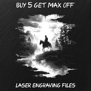 Cowboy Horse Laser Engraving PNG File: Slate Coaster Design - Etsy