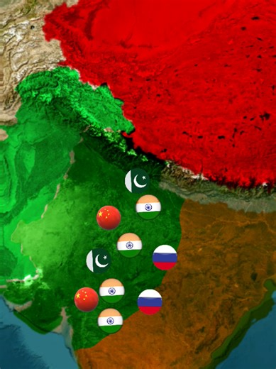 What If India Suddenly Attack In Ladakh #shorts #trending #map #geography