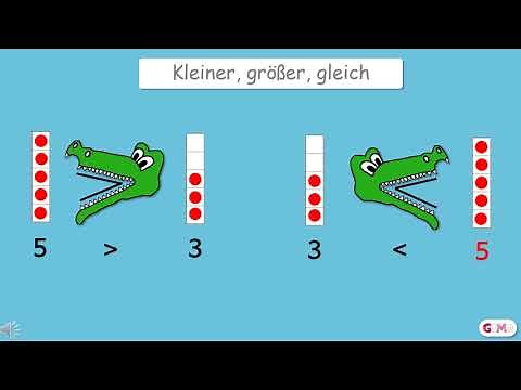 Kleiner, größer, gleich - Teil 2 - Klasse 1