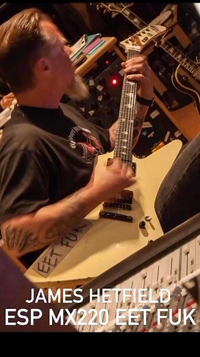 Fabian Fischer on Instagram: "James Hetfield ESP MX220 EET FUK Explorer 🤘🏽 @espguitars @metallica @espguitarsjapan #reels #reelsinstagram #metallica #espguitars #eetfuk #eetfukexplorer #espexplorer #jameshetfield #jameshetfieldguitar #metallicafamily #metallicafans #metallicaguitars #andjusticeforall #blackened #guitarporn #guitarist #guitarplayer #guitarmetallica #heavymetal #thrashmetal #metalhead #middlefinger #music #rockstar #instagood #rocknroll #frontman #1989 #80s #explorerguitar"
