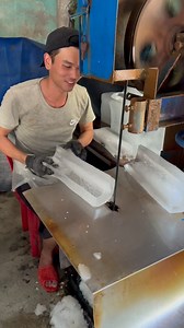 29M views · 38K reactions | Amazing Ice Cutting Skills | Mi_nashikkar_ | Facebook