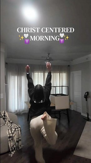 Christian Morning Routine ✝️✨🤍 • #christcentered #morningroutine #morningroutine #christianity #god