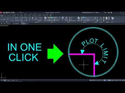 Plot Tag in 1 click AutoCAD Automation