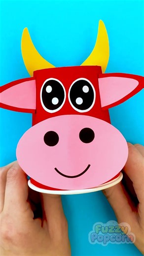 Paper Cup Animals 🐸✨ Easy Crafts for Kids #CreativeKids #FunLearning