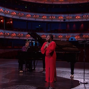 😍 Soprano Masabane Cecilia Rangwanasha performs ‘Ebben? Ne andrò lontana’ from Catalani’s La Wally at our ‘Live from Covent Garden’ concert on Saturday, with Edmund Whitehead on the piano. Watch the concert on demand now: stream.roh.org.uk/products/27-june | Royal Ballet And Opera