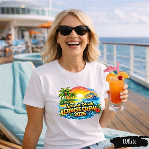 Spring Break Cruise Crew 2026 PNG, Cruise Vacation Design - Etsy France