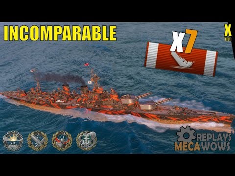 Incomparable 7 Kills & 275k Damage | World of Warships Gameplay