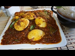 Chettinad Egg Curry in Tamil / Muttai Kulambu / முட்டை குழம்பு