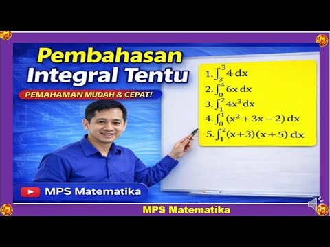 Cara Mudah Menghitung Integral Tentu | Matematika SMA