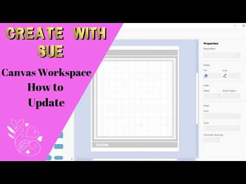 Canvas Workspace - How to Update (downloaded version) #scanncut #canvasworkspace