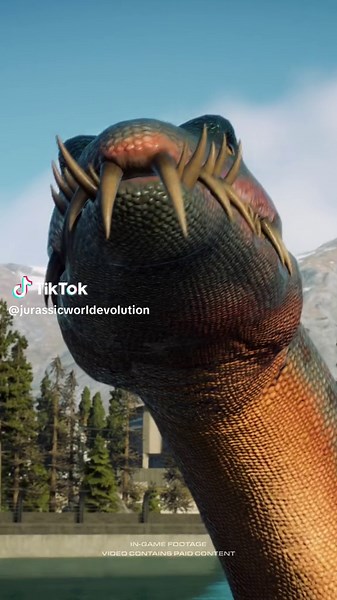 Nothosaurus ✨ #JurassicWorldEvolution2