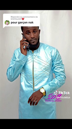 Modèles de couture pour hommes au Sénégal