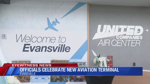 Officials celebrate new aviation terminal