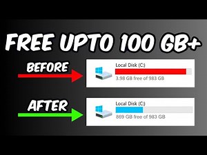 How to Free Up Disk Space on Windows 10/11 | Easy & Fast Guide (2024)
