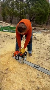 2.3M views · 20K reactions | STIHL MS 881. Worlds largest Chainsaw. #chainsaw #woodwork #countrylife #hardwork #work #tickcreekranch #reelsfbviral #reelsfb #countrygirl | Tick Creek Ranch | Facebook