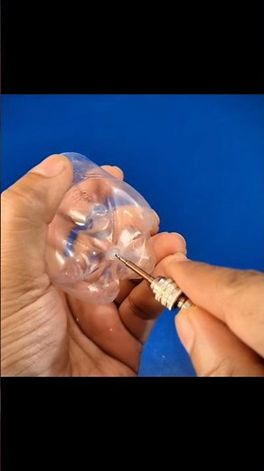 plastic bottle electroscope #scienceproject #staticelectricity #youtubeshorts #creativefest