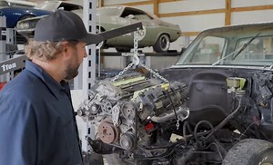 Gen III Hemi Swapped C10 Budget Build Part 3 – Introducing The HemiHalf. Engine And Trans Are In! - BangShift.com