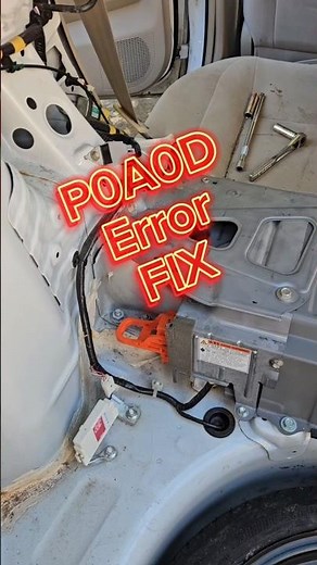 P0A0D Error FIX Gen2 Prius 2004-2009