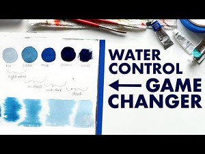 The answer to water control problems when using watercolor.