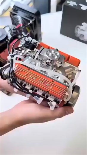 🔥🚀 The CISON Gasoline OHV V8 Small-block Engine PRO Edition is in stock and ready to ship! ✨ Real shots – every angle of this 1/6 scale, 44cc, 4-stroke, water-cooled masterpiece shows pure craftsmanship. ⚡️ Limited quantity available – don’t wait. ✅ Order today, we ship today. | Tenchant-US