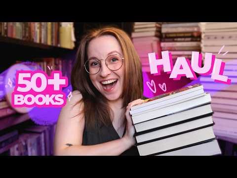 BIG BOOK HAUL | 50+ New Releases, Horror, LGBTQ Lit & More!