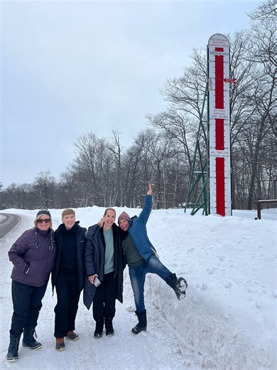 Michigan’s Keweenaw Peninsula surpasses 25 feet of snowfall for the season, with plenty more on the way