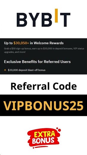 Bybit Deposit Bonus – Claim Rewards with Referral Code VIPBONUS25