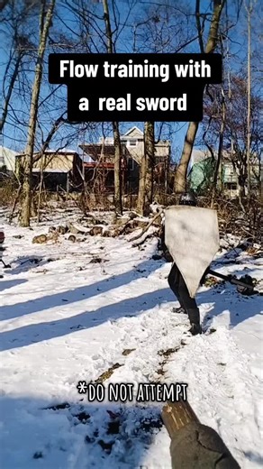 Training Focus with a Real Sword: A Unique Approach