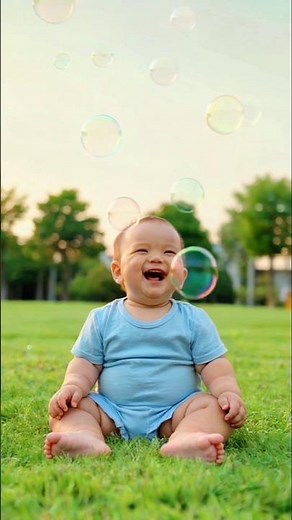 Tiny Steps, Huge Smiles 🍼✨ | AI Baby Dancing in a Winter Dream #CuteAI #BabyJoy