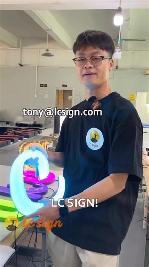 LC SIGN TONY on Instagram: "@ginganinja100 We craft custom LED signs for homes, shops, and brands — with fast turnaround, quality materials, and global shipping.📣 ⬇️Get quote | Catalog 📧Tony@lcsign.com 📞+86 18148712749 #signage #signmaker #signguys #signshopbusiness #3dletters #signmakingtips #signshoplife #acrylic #signdesign #lol #cometoworkwithme #storefront #leds"