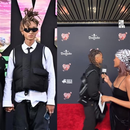 Jaden Smith walks out on an interview when asked a question on the red carpet. . #supafuse #jadensmith #redcarpet #interview #explore | SupaFuse