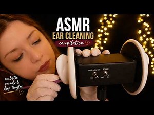 ASMR Ultimate Ear Cleaning Compilation | Realistic Sounds & Deep Tingles (Minimal Talking)