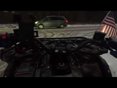 Sliding on the main road | quading with patchdesk