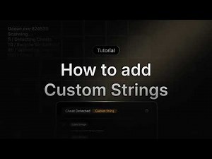 Detect CHEATS using CUSTOM STRINGS in OCEAN | Ocean Anticheat