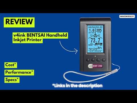 BENTSAI Handheld Inkjet Printer Review 🔥 Print on ANY Surface! (QR Code, Logo, Barcode) BT-HH6105B2