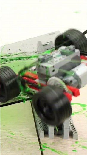 LEGO Car vs So Strange Obstacles #lego #legotechnic #epic #smartlego #legocar