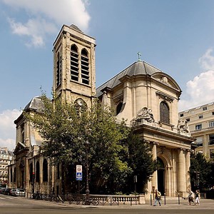 Eglise Saint-Nicolas-du-Chardonnet (Church of St. Nicholas of the Thistle) in Paris, France