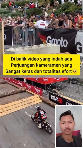 Di balik video trail yang indah ada perjuangan kameramen yang keras | Supriatna Bungsu