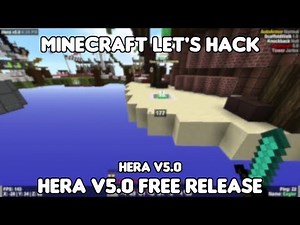 Hera v5.0 Free Release | Minecraft Let's Hack | Free Minecraft Hack Client