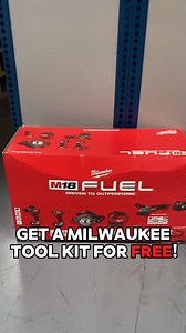 2.1K views · 16 reactions | FREE TOOL KIT ALERT! Get a FREE Milwaukee Tool Kit! Ditch the expensive toolbox upgrade and get yours today! Click to claim now and start building like a pro! | Woodard Best Deals | Facebook