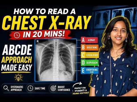How to read a Chest X-ray in 20 mins ! ABCDE approach made easy