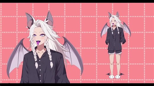 Premade Vtuber Model: Bat Boy, Rigged Male Vtuber, OBS Studio Streamlabs Twitch Emote Kawaii Chibi Hoodie Wolf Cat Pngtuber, Commercial Use - Etsy