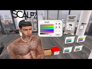 Setting up Scalpz Dev Kit HUD - Make $$ selling hair in Second Life