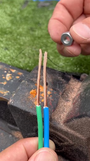 26K views · 34 reactions | Wire splicing with a nut  #fyp #tips #viral #asmr #diy | Ryan Myers Spearfishing | Facebook
